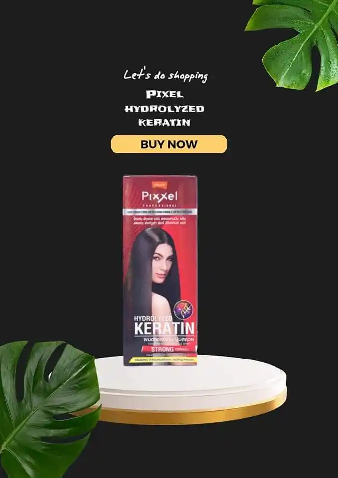 Pixxel hydrolyzed keratin