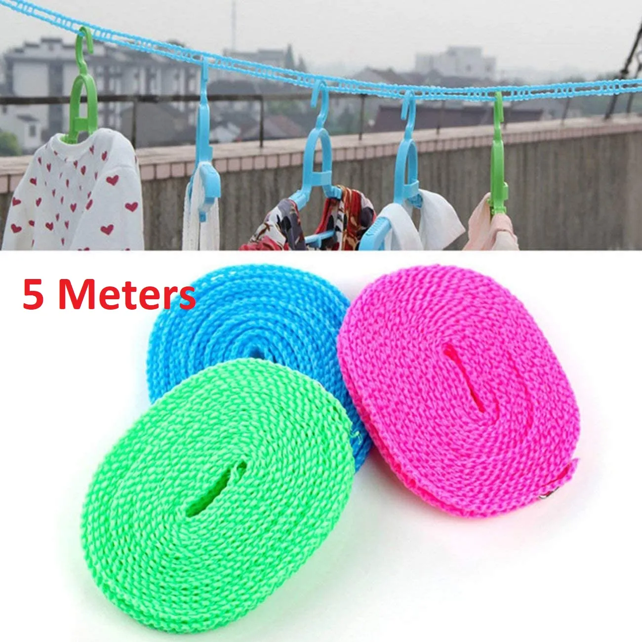 windproof non slip clothesline