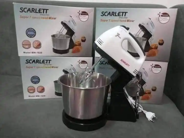 Scarlet Electric Egg Bitter Mixer