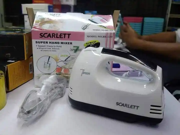 Scarlet Electric Egg Bitter Mixer