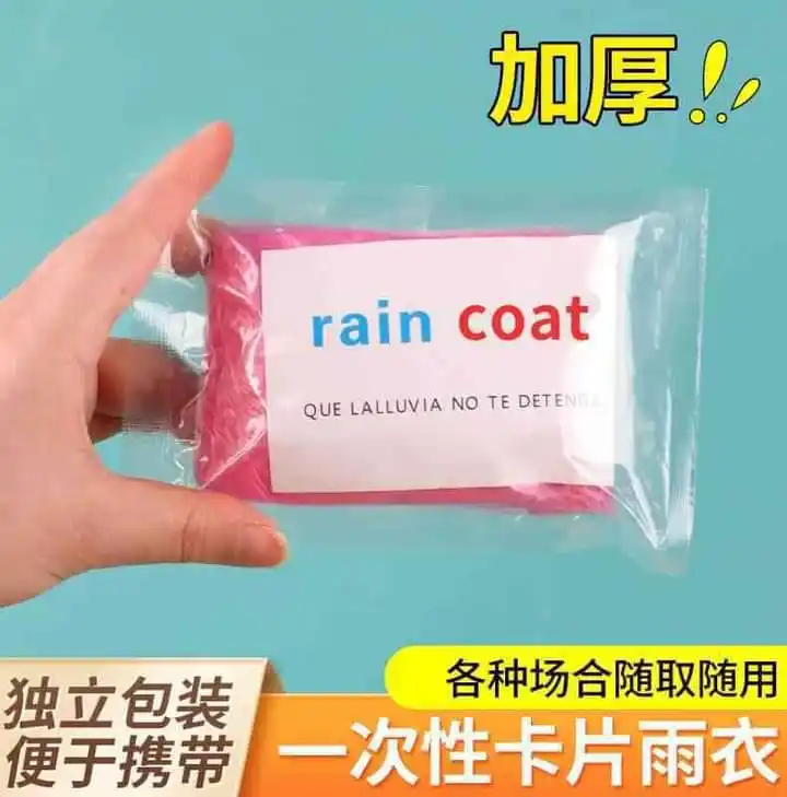 Poket Rain Coat
