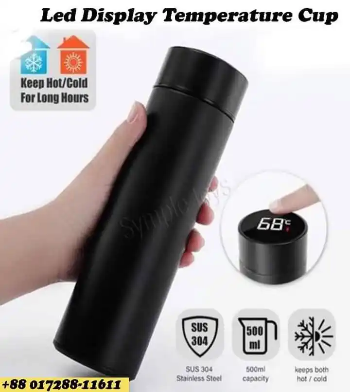 Led display temperature cup