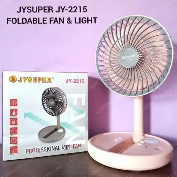 Jysuper 2215 model High power mini rechargble fan