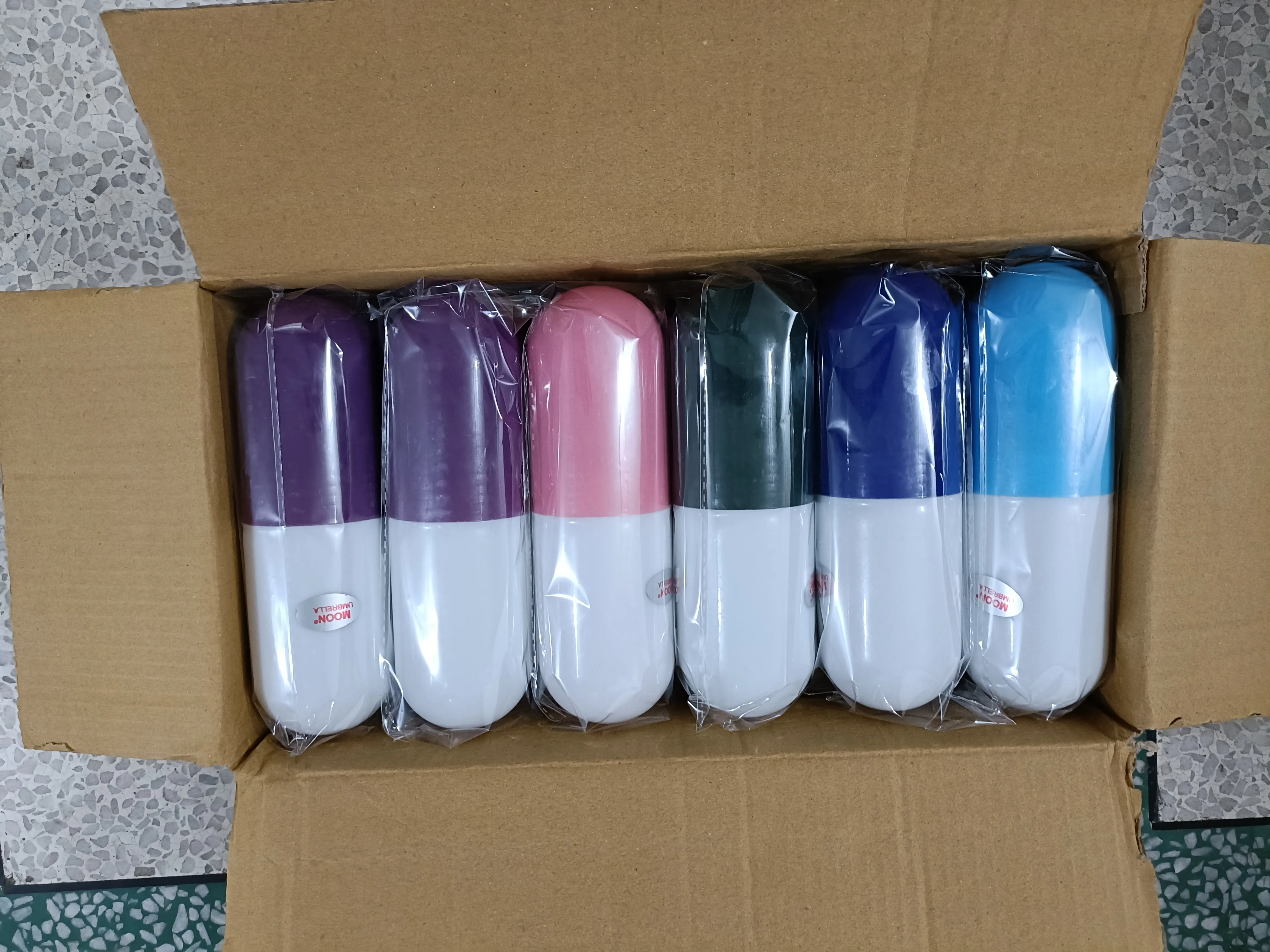 Capsule umbrella