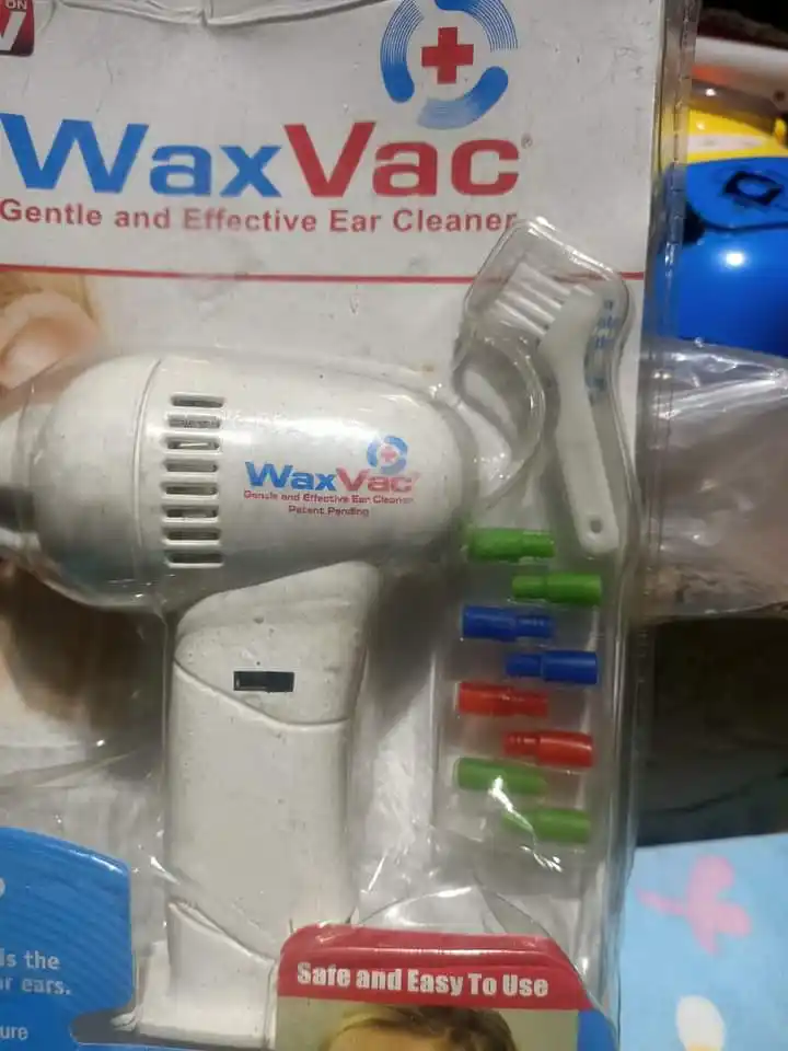 Wax vac ear cleaner