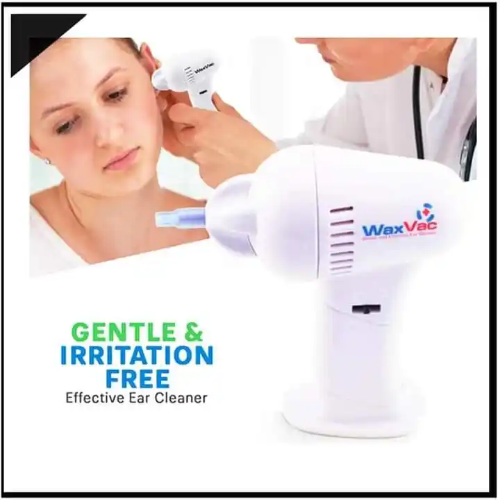 Wax vac ear cleaner