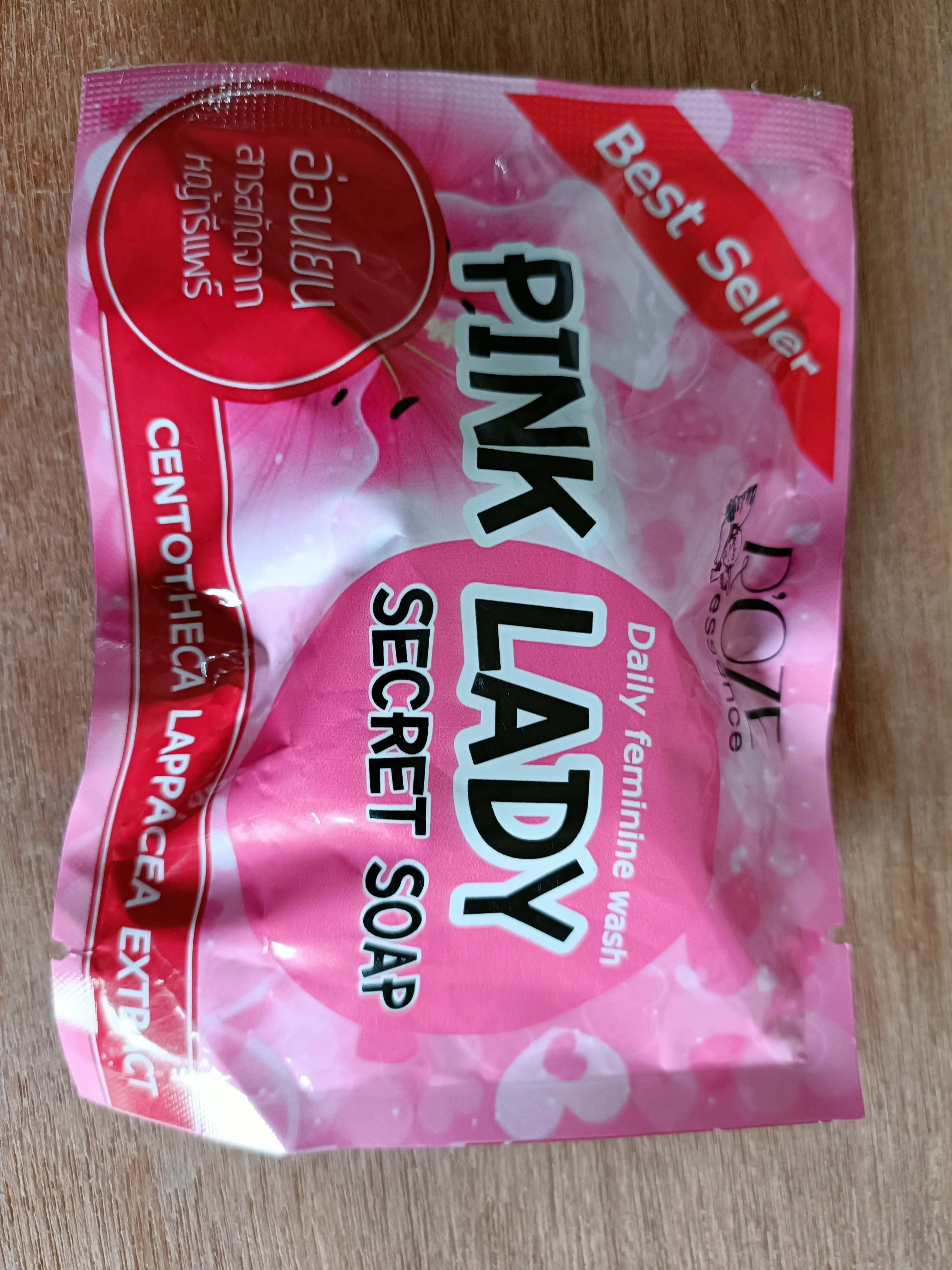 Pink lady secret soap