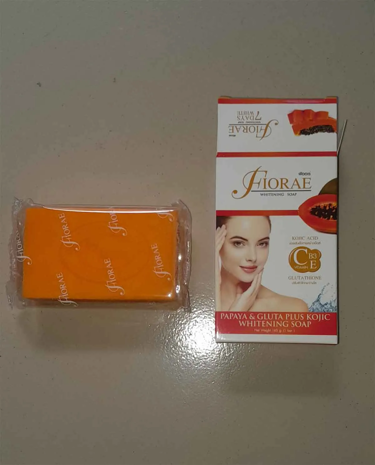 florae whitening soap