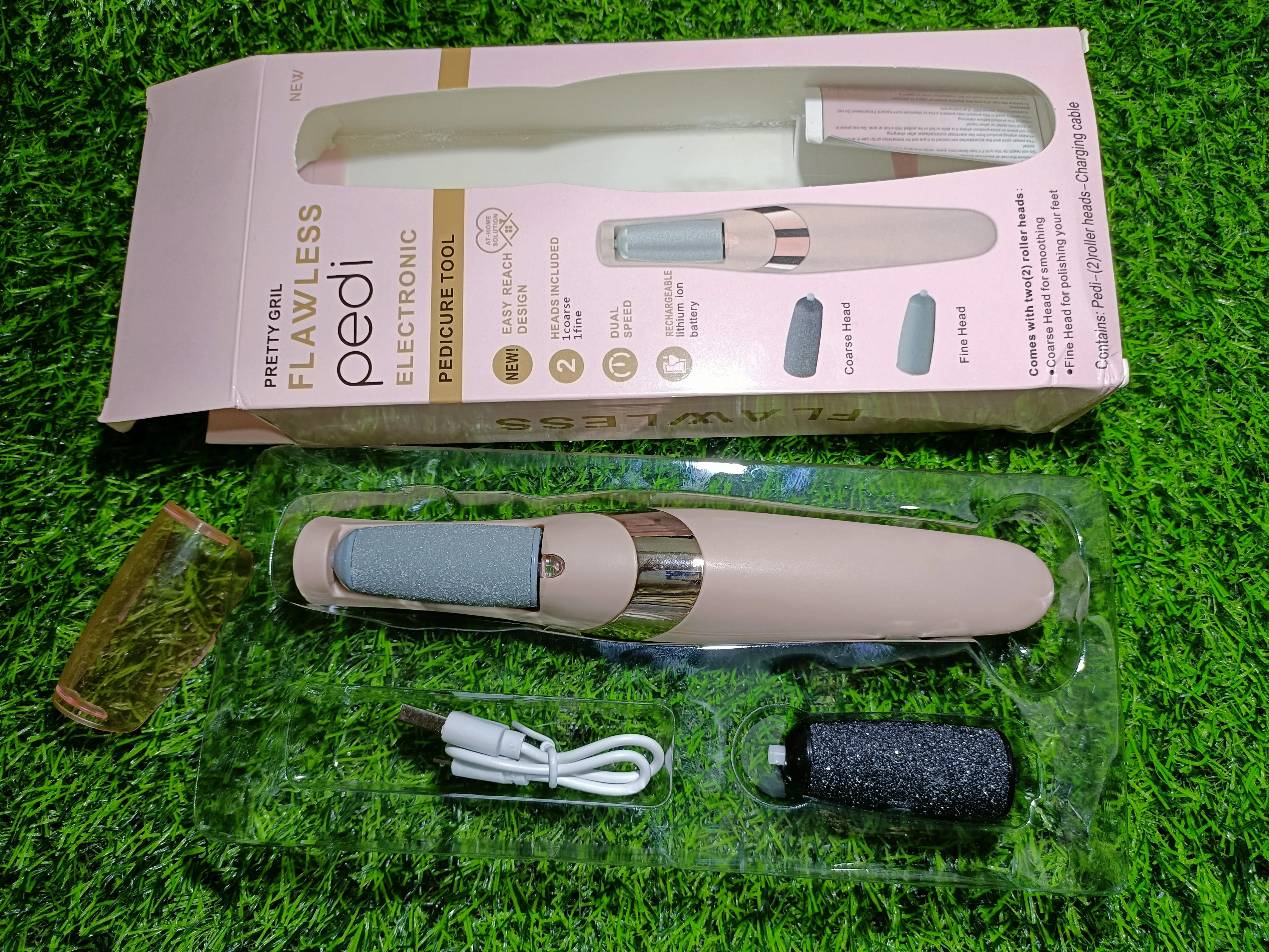 Flawless pedi electronic pedicure tool