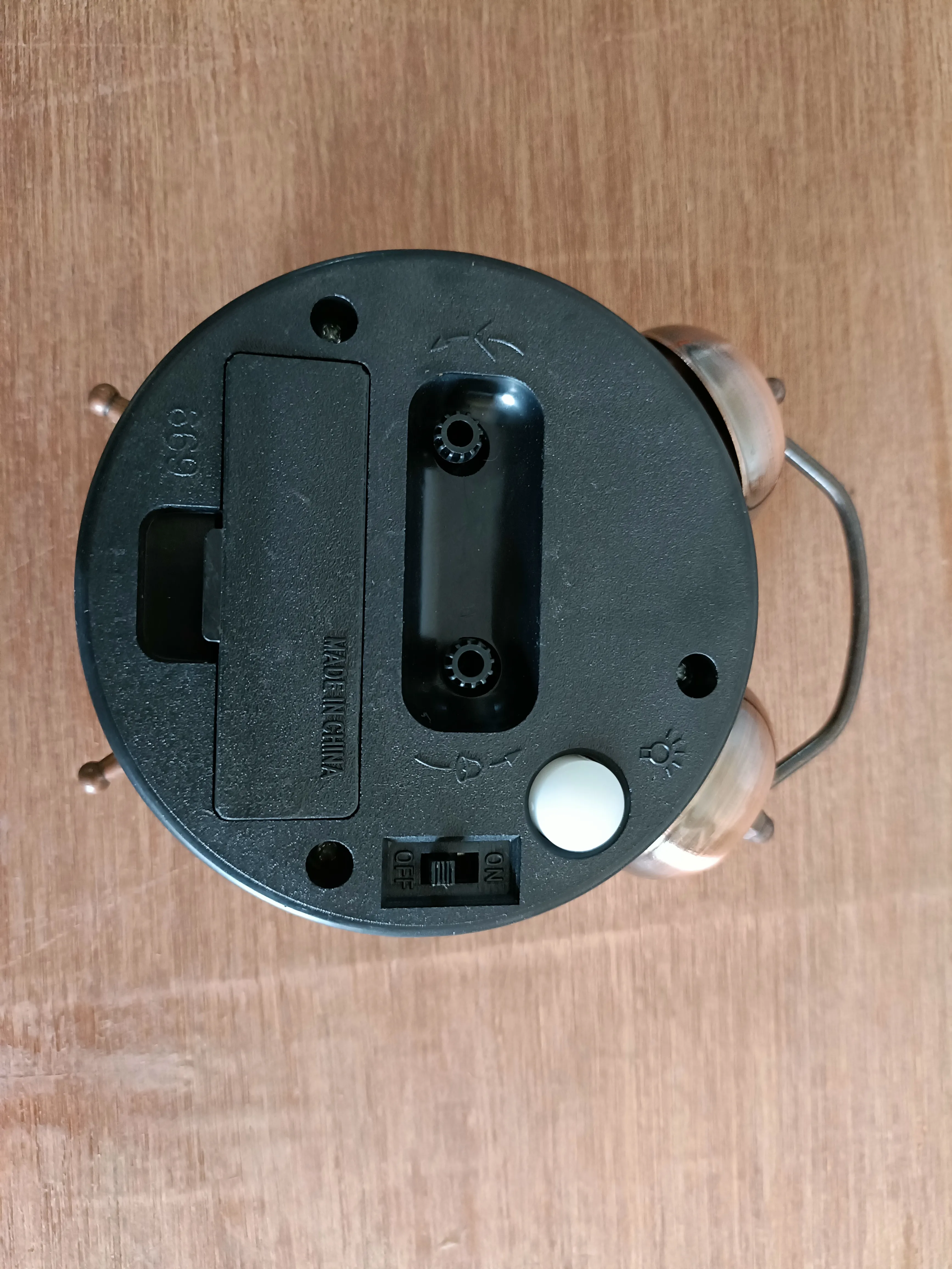 Twin bell alarm clock