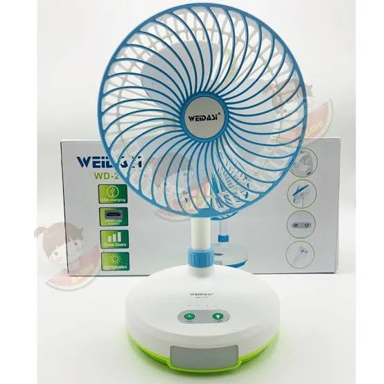 Weidasi WD-219 Portable rechargble Fan