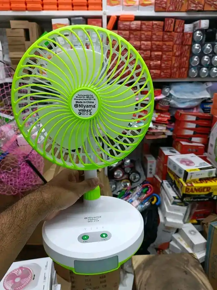 Weidasi WD-219 Portable rechargble Fan