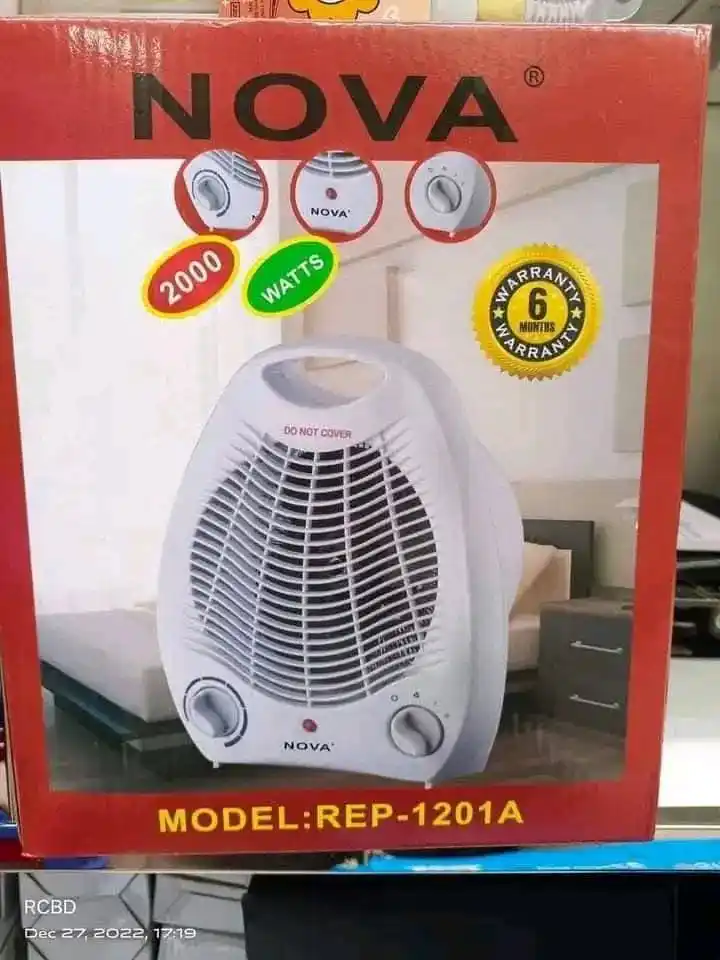 NOVA NH-1201A Electric Fan Room Heater